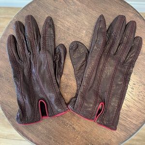 Leather Driving Gloves Women Gorgeous Soft Leather Medium